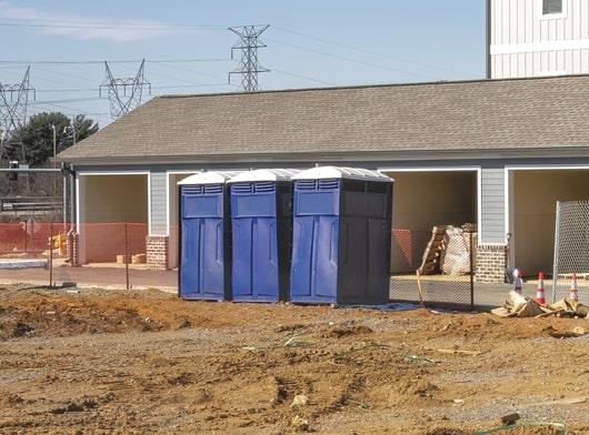 the number of construction portable toilets needed for a work site depends on the size and duration of the project, as well as the number of employees on site